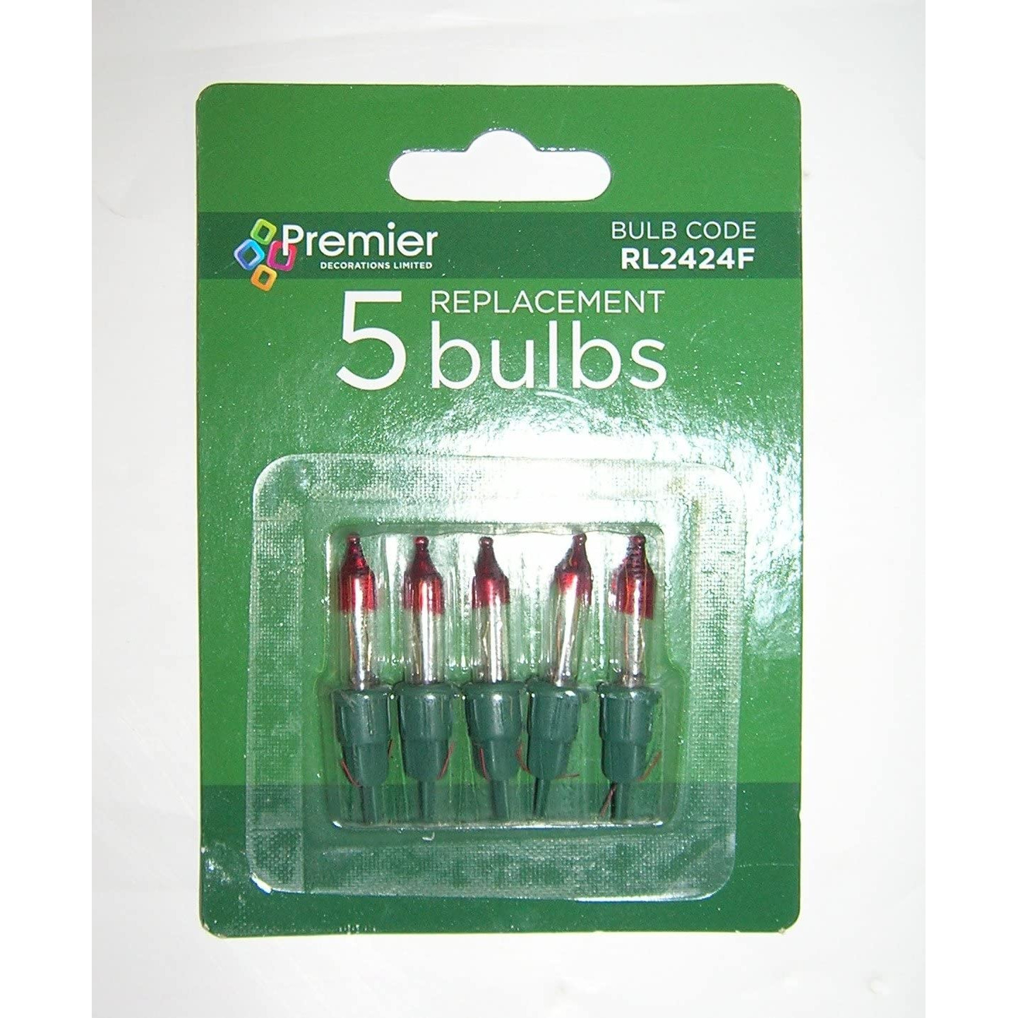 Premier R2424F Replacement Flasher Bulbs 2.4v 0.24w Christmas Bulbs