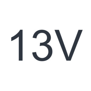 13v