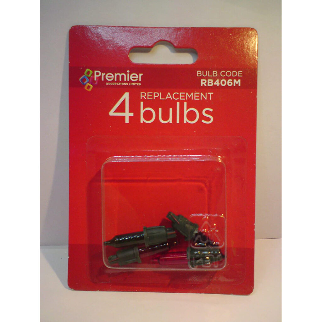 Replacement Bulbs for Premier Christmas Lights RB206 12v Christmas Bulbs