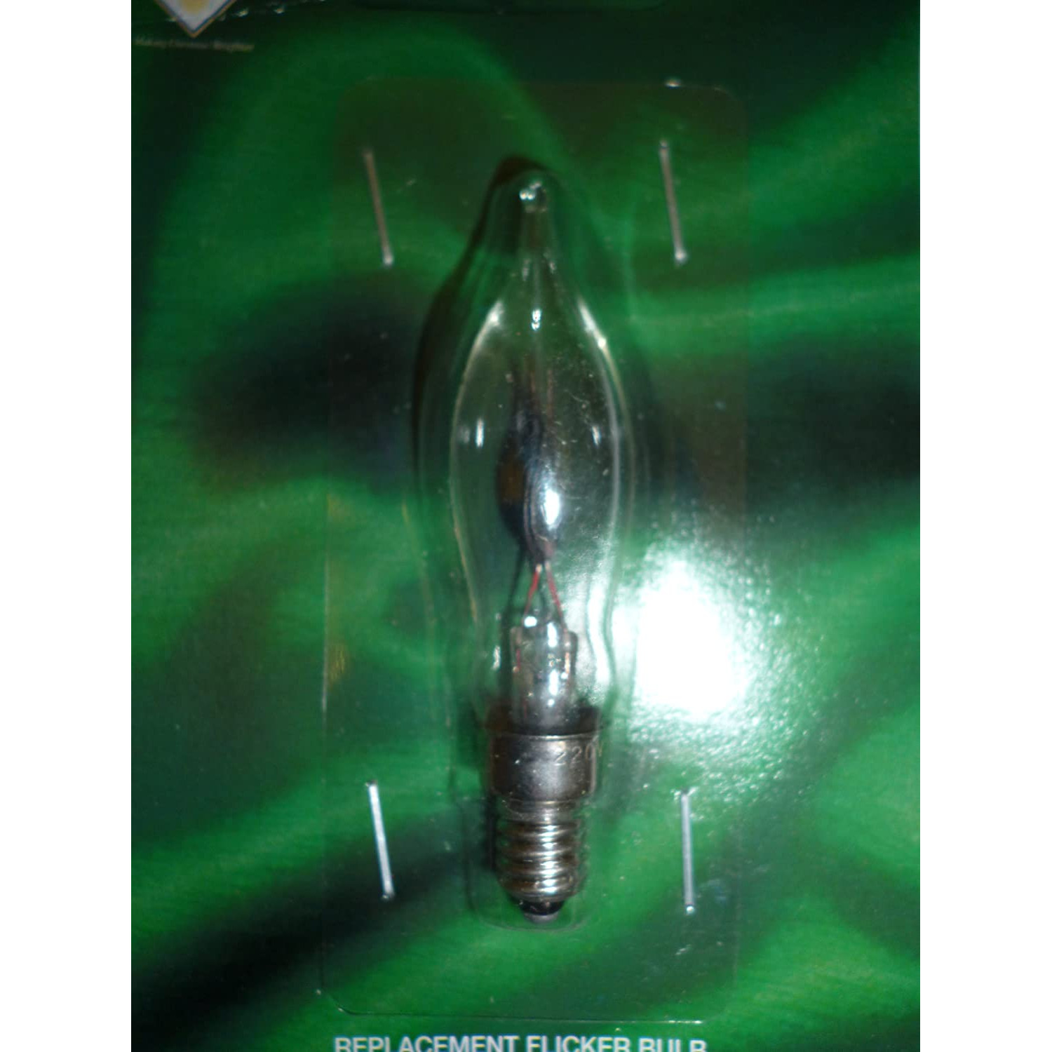 1 X E10 Replacement Screw In Flicker Bulb 34v 3w Christmas Bulbs